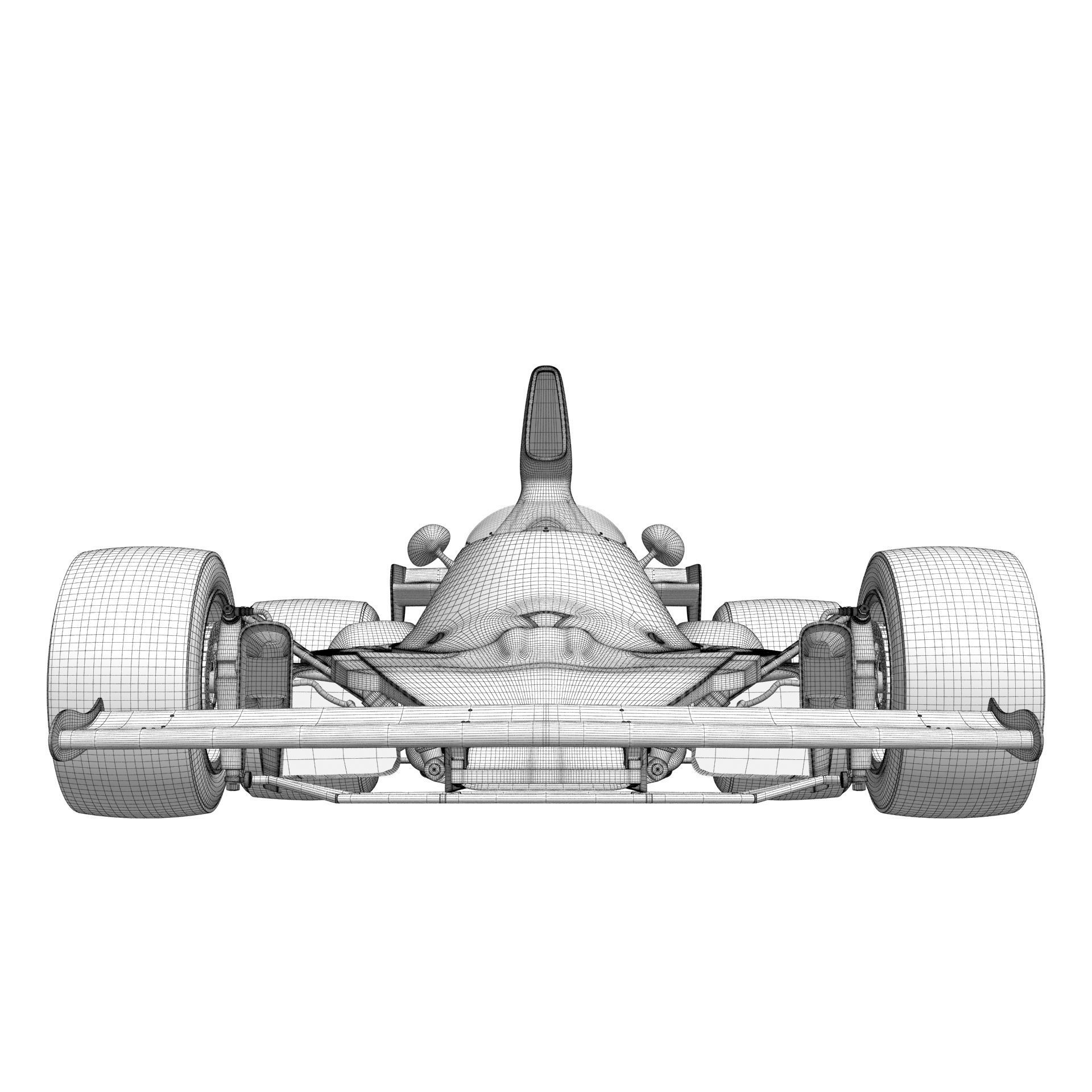 Ferrari F1 312T 1975 3D model_37