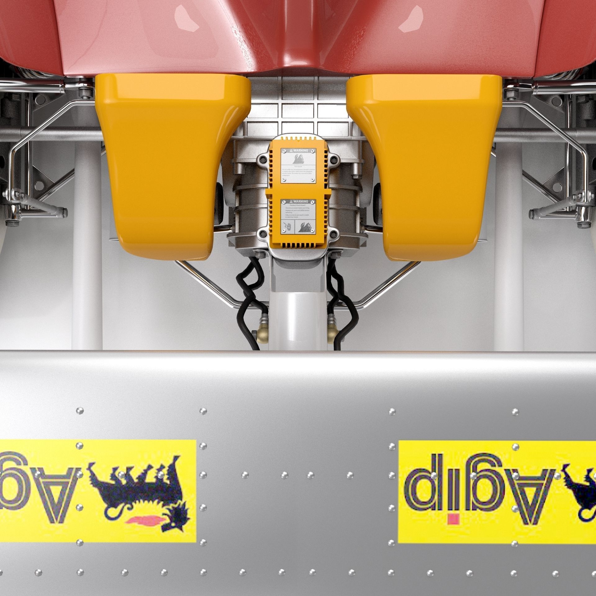 Ferrari F1 312T 1975 3D model_21