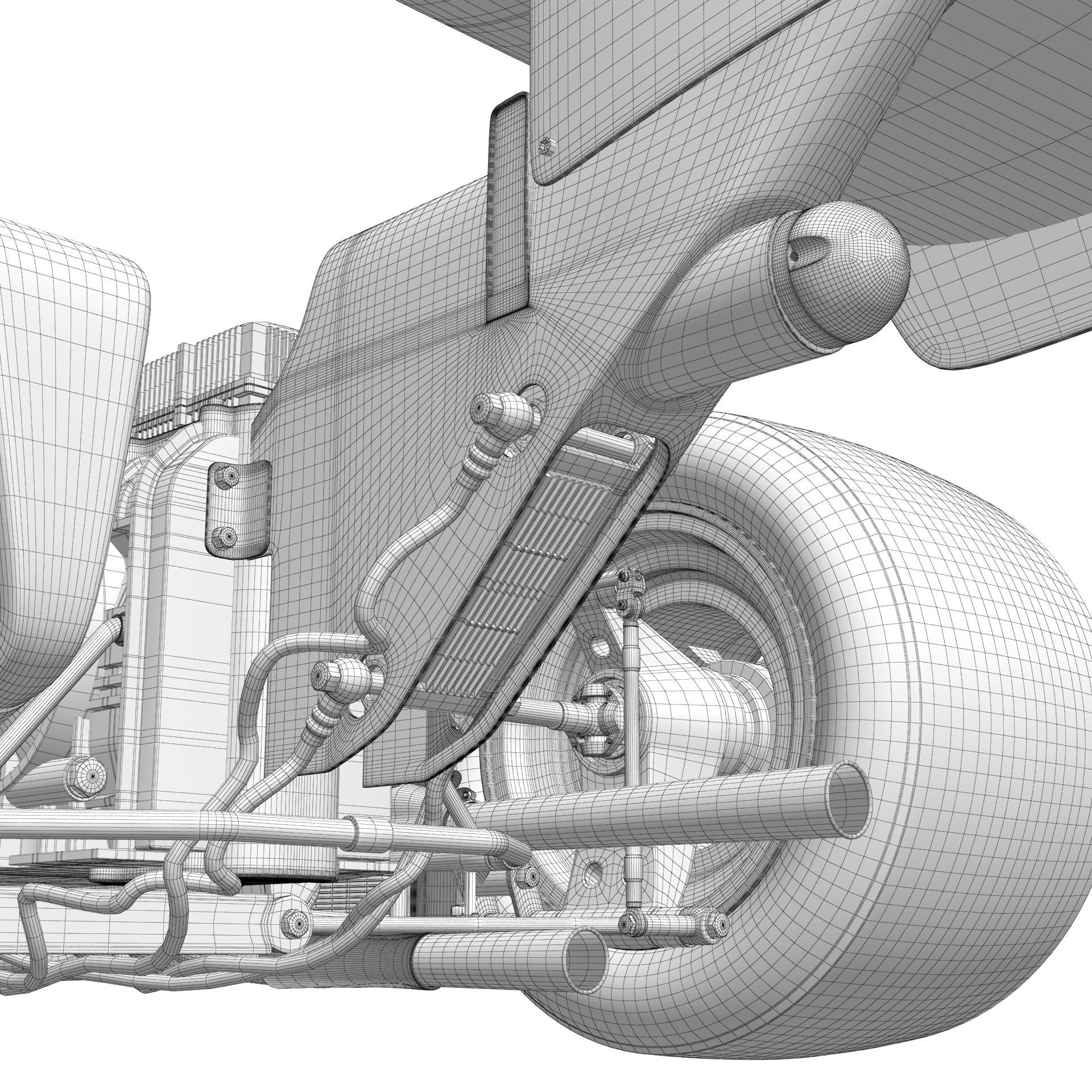 Ferrari F1 312T 1975 3D model_43