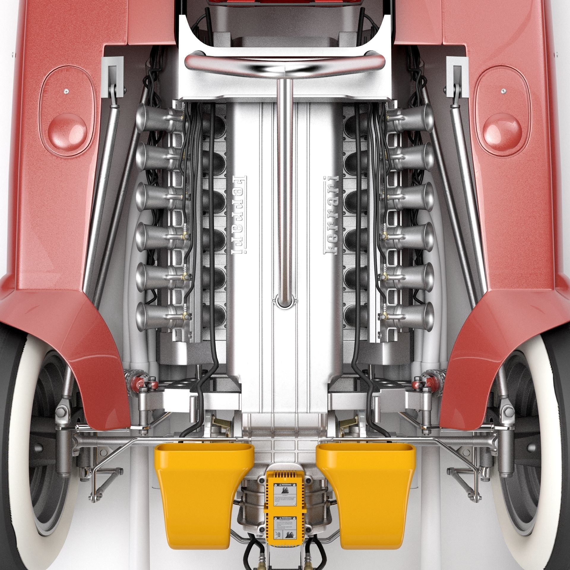 Ferrari F1 312T 1975 3D model_23