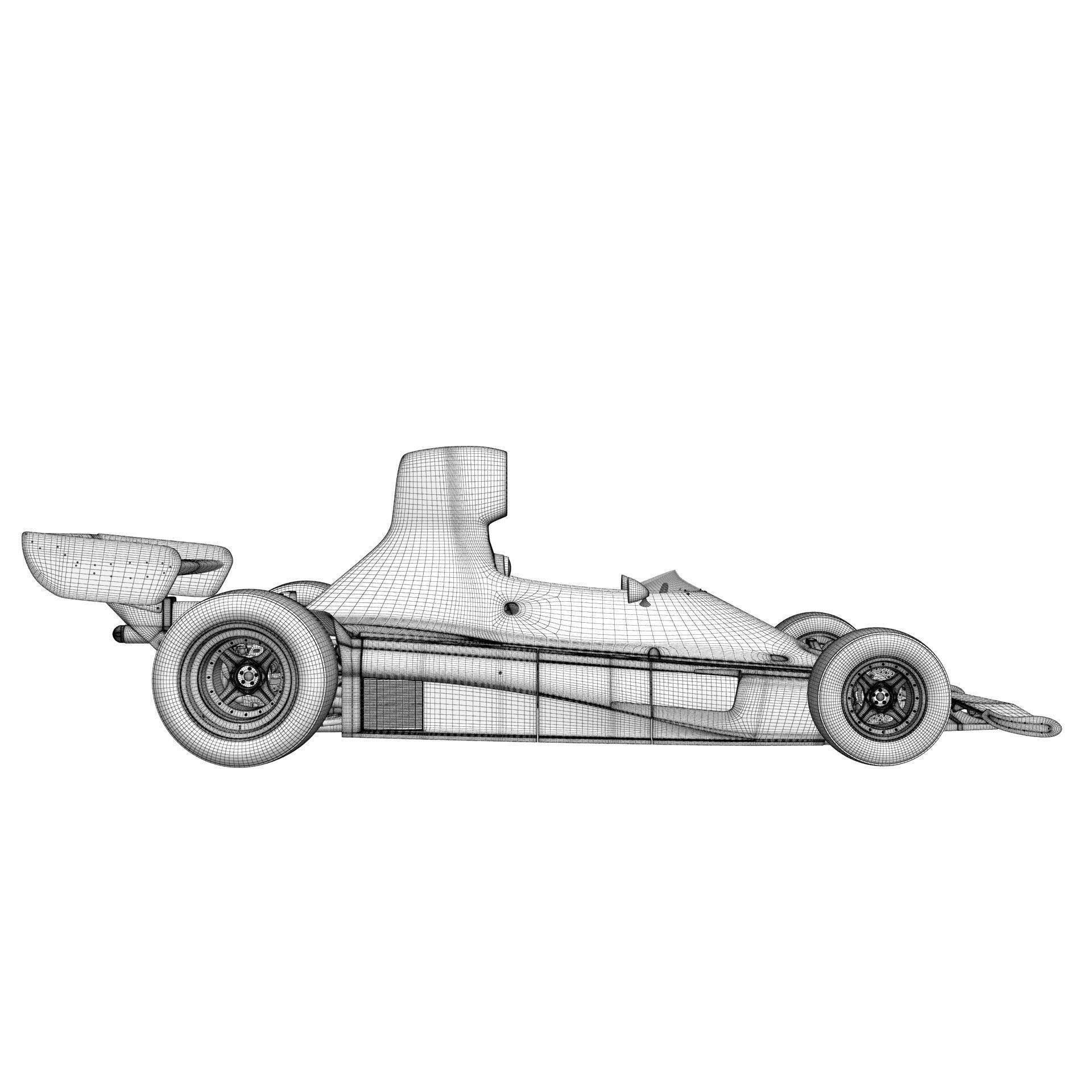 Ferrari F1 312T 1975 3D model_25
