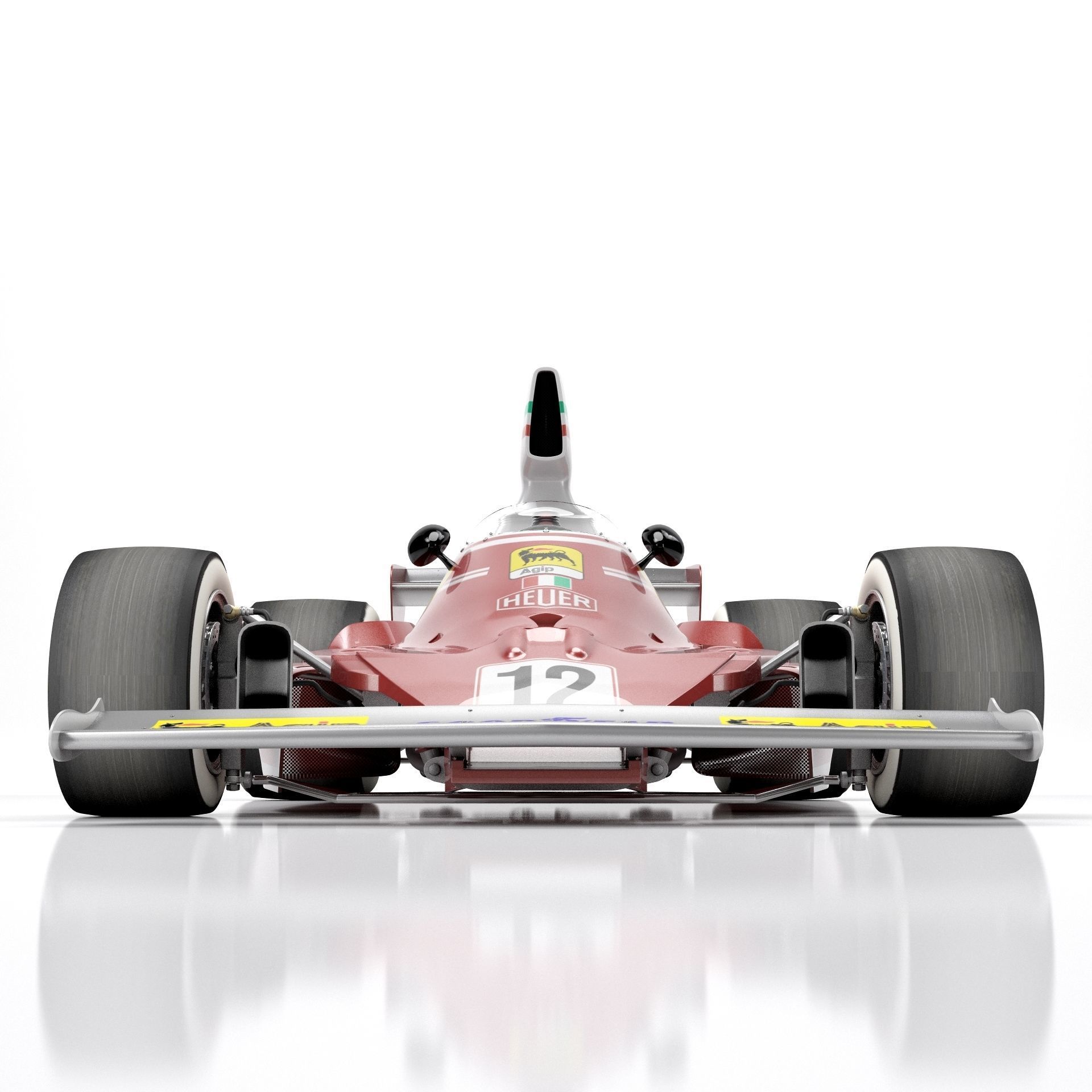 Ferrari F1 312T 1975 3D model_13