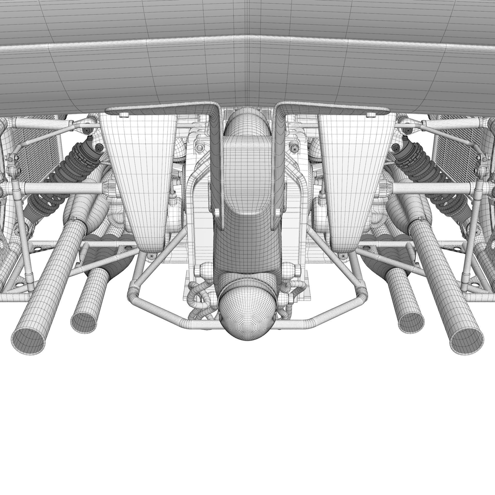 Ferrari F1 312T 1975 3D model_42