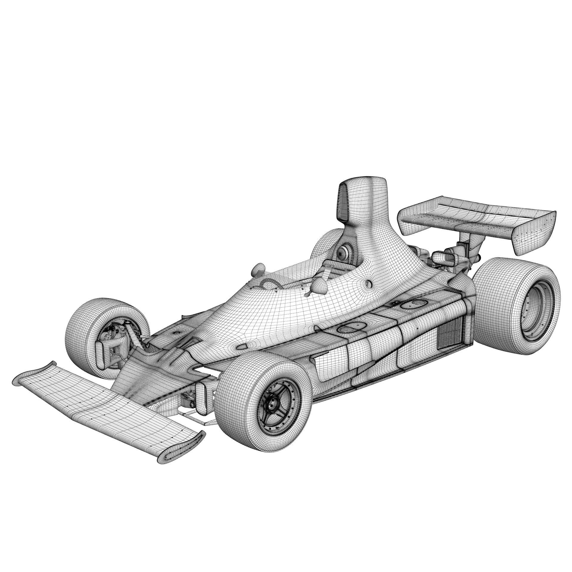 Ferrari F1 312T 1975 3D model_26