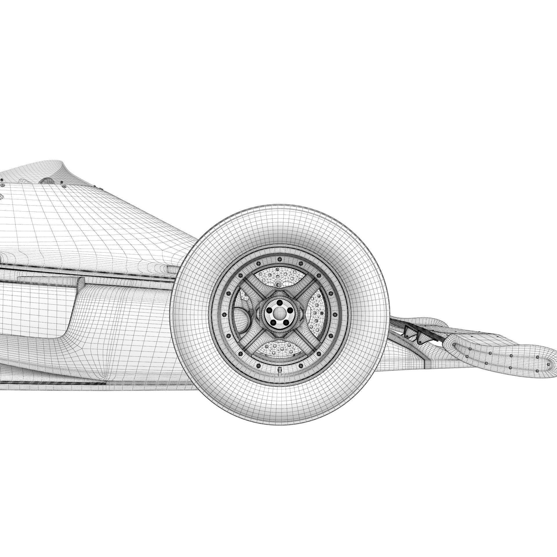 Ferrari F1 312T 1975 3D model_34