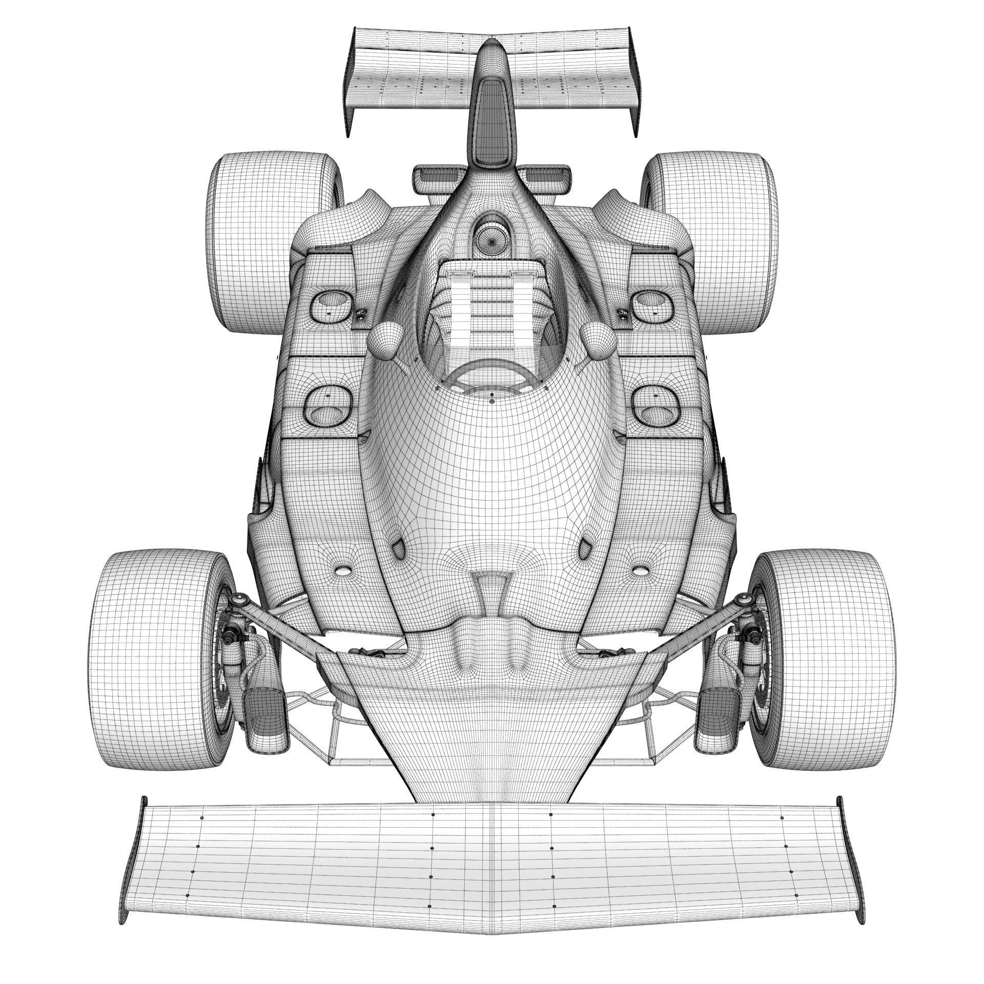 Ferrari F1 312T 1975 3D model_35