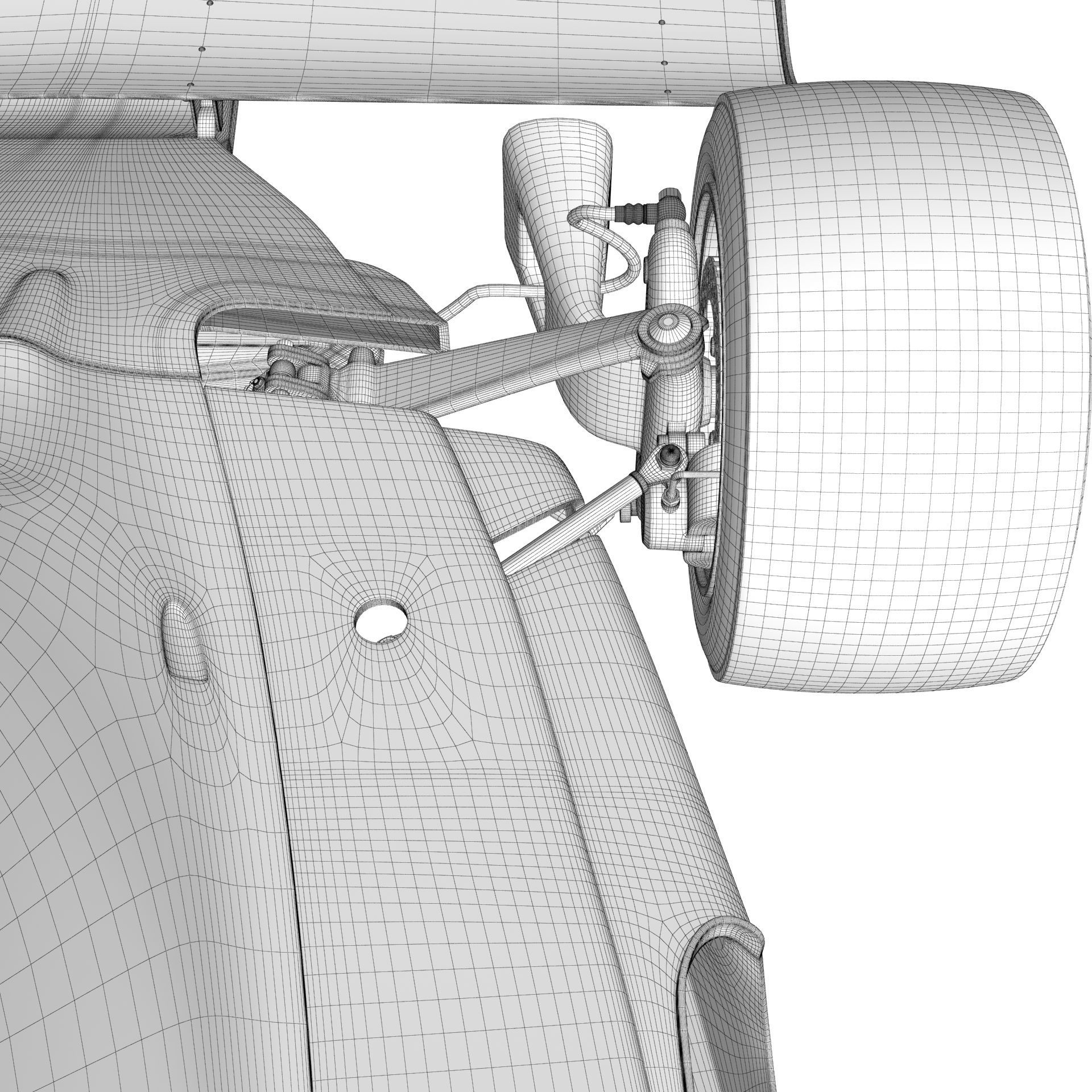 Ferrari F1 312T 1975 3D model_41