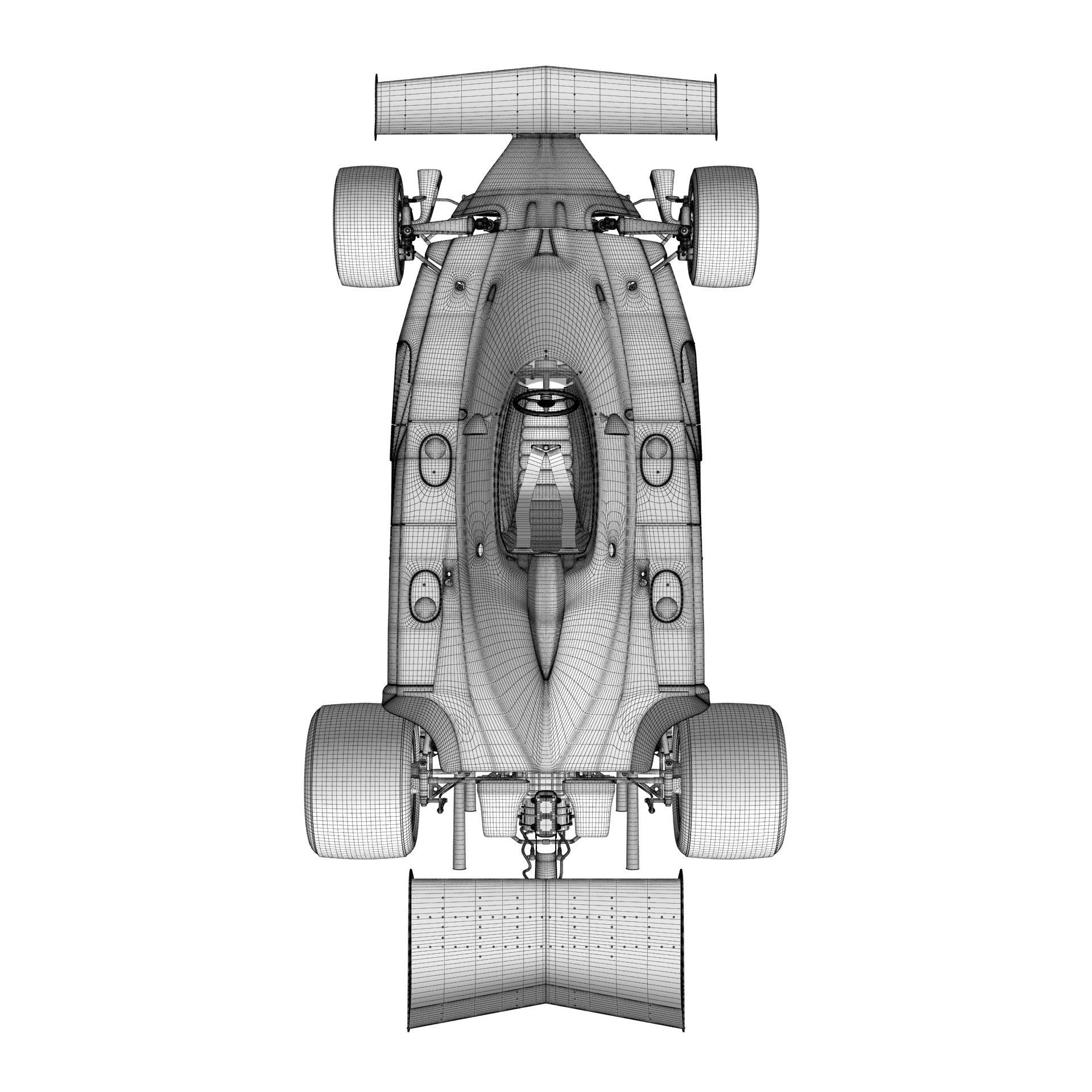 Ferrari F1 312T 1975 3D model_32