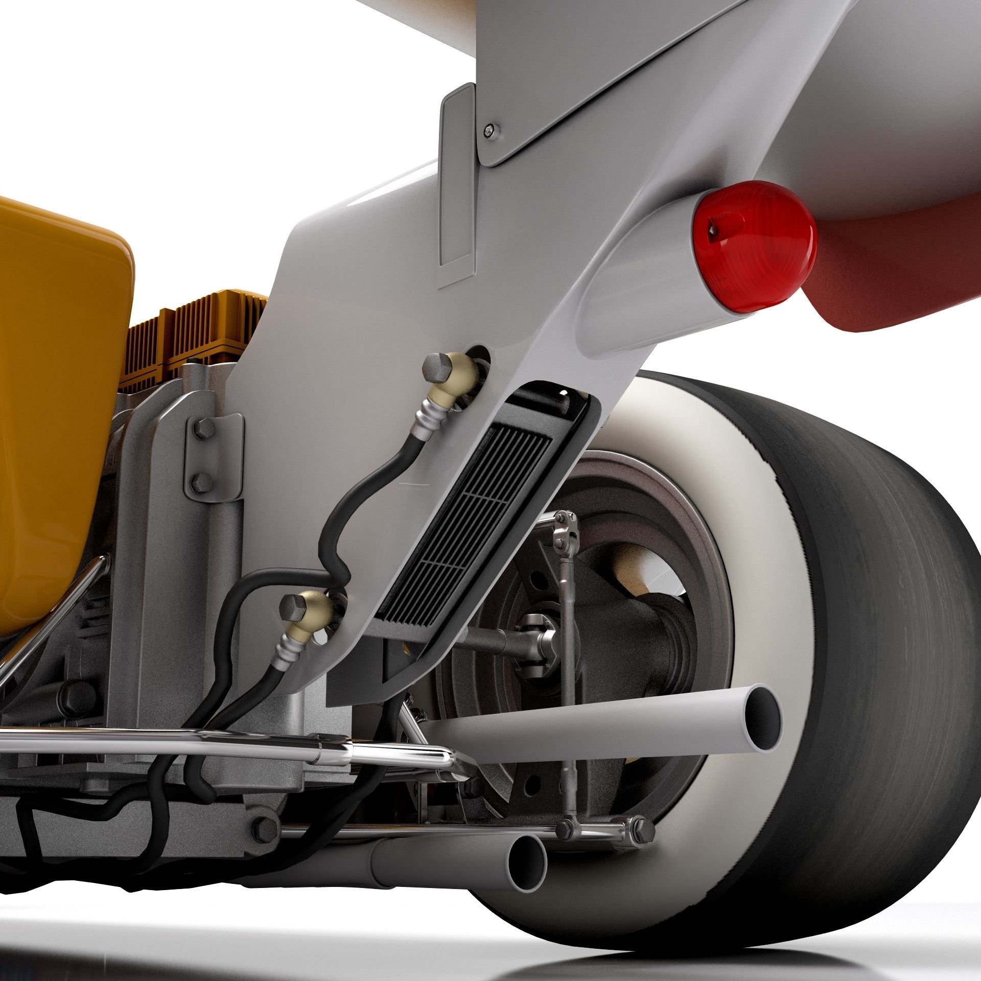 Ferrari F1 312T 1975 3D model_19