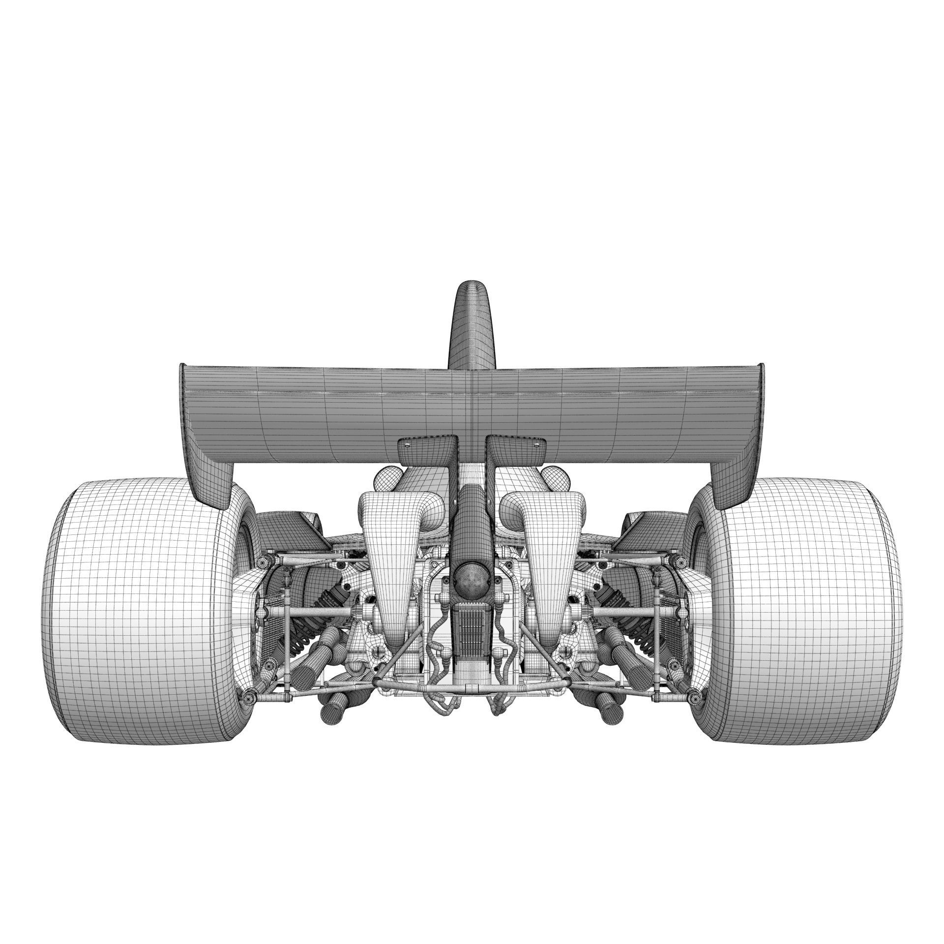 Ferrari F1 312T 1975 3D model_29