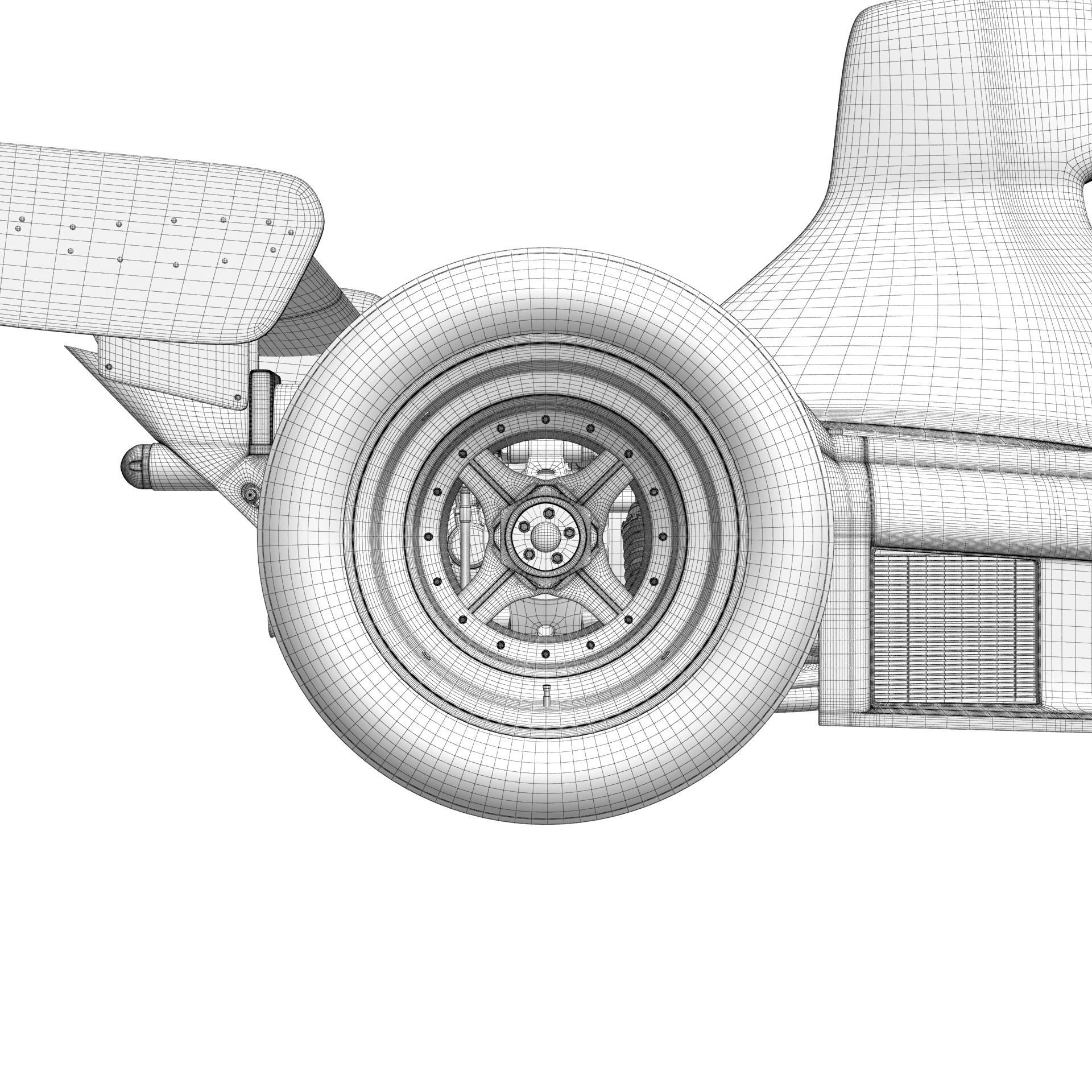 Ferrari F1 312T 1975 3D model_33