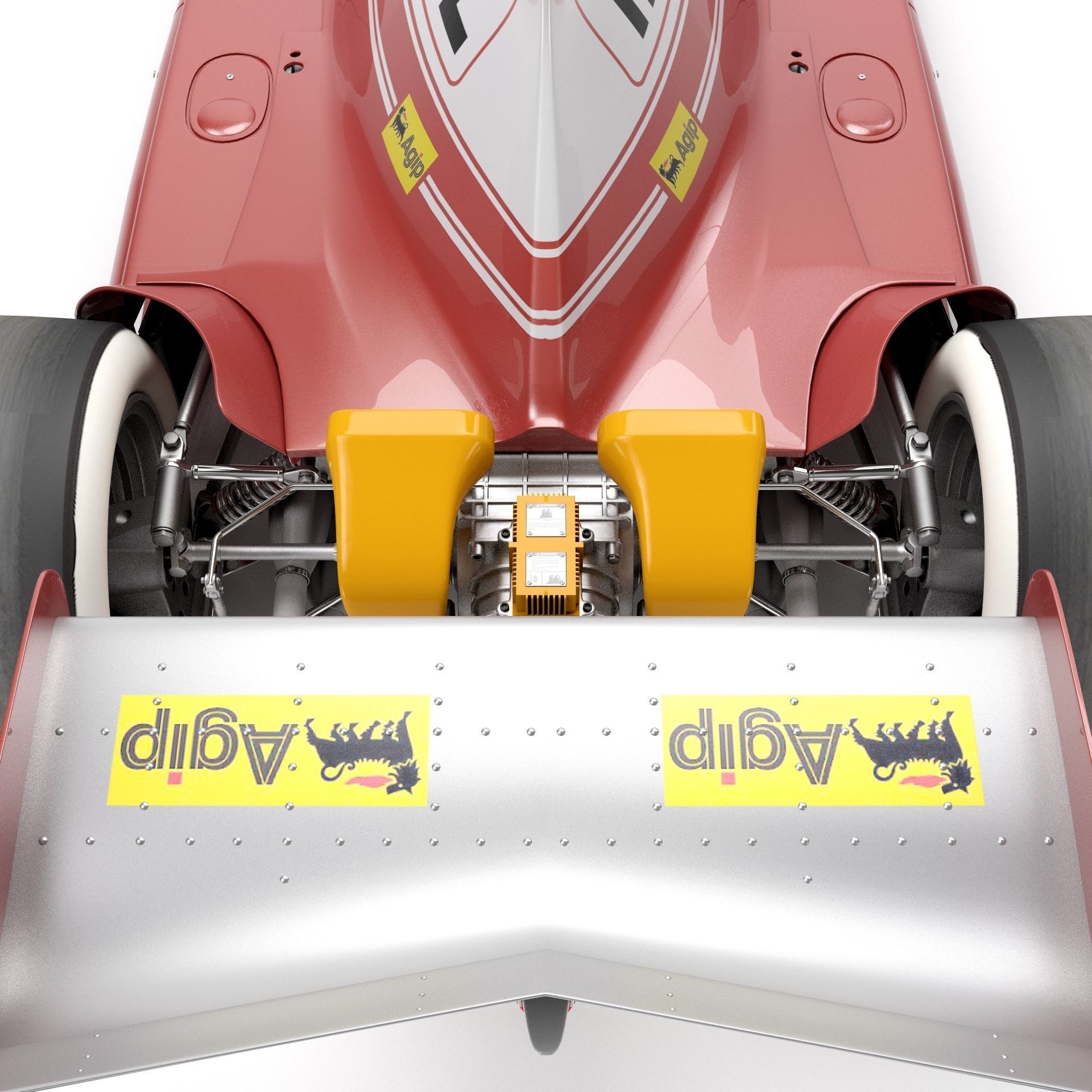 Ferrari F1 312T 1975 3D model_16