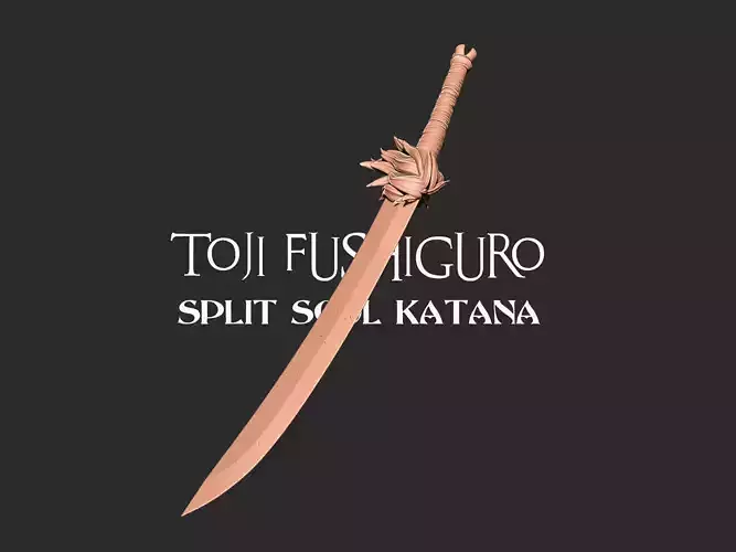 Split Soul Katana - Toji Fushiguro Jujutsu Kaisen 3D print model