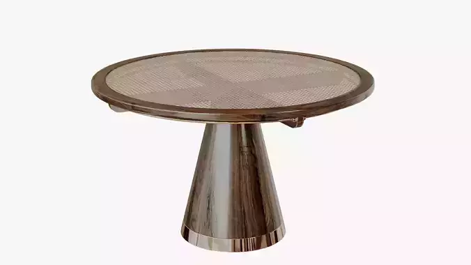 Dining Table Holiday Free low-poly 3D model