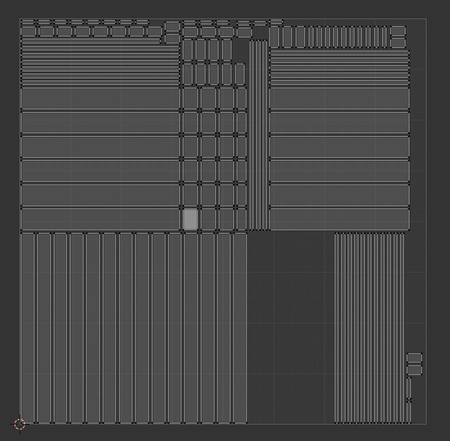 Wooden Pallet  Low-poly 3D model_15