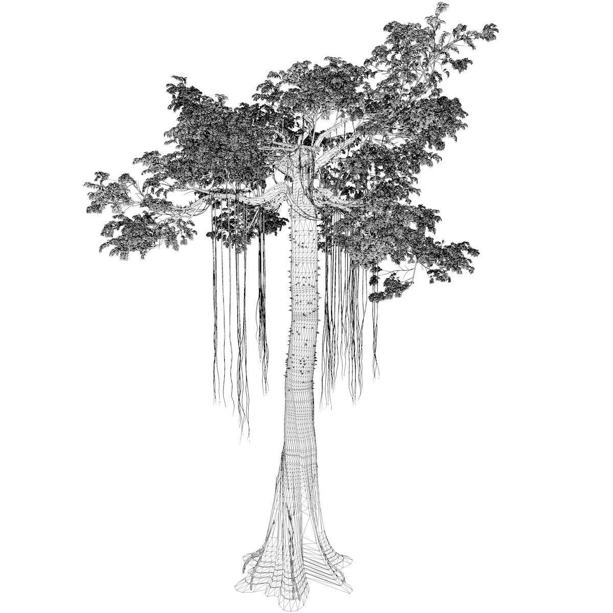 Kapok Tree - 06 - 3D model_2