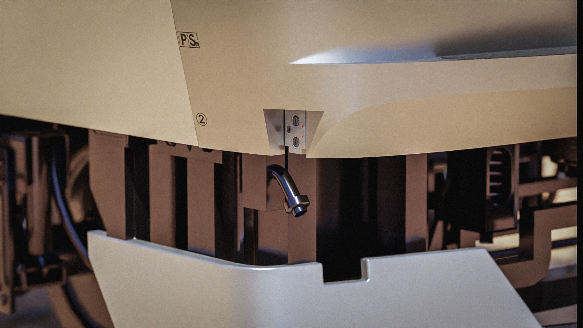 Rigged Train Japan Keihin-Tohoku E233 Series HEAD ONLY 3D model_6