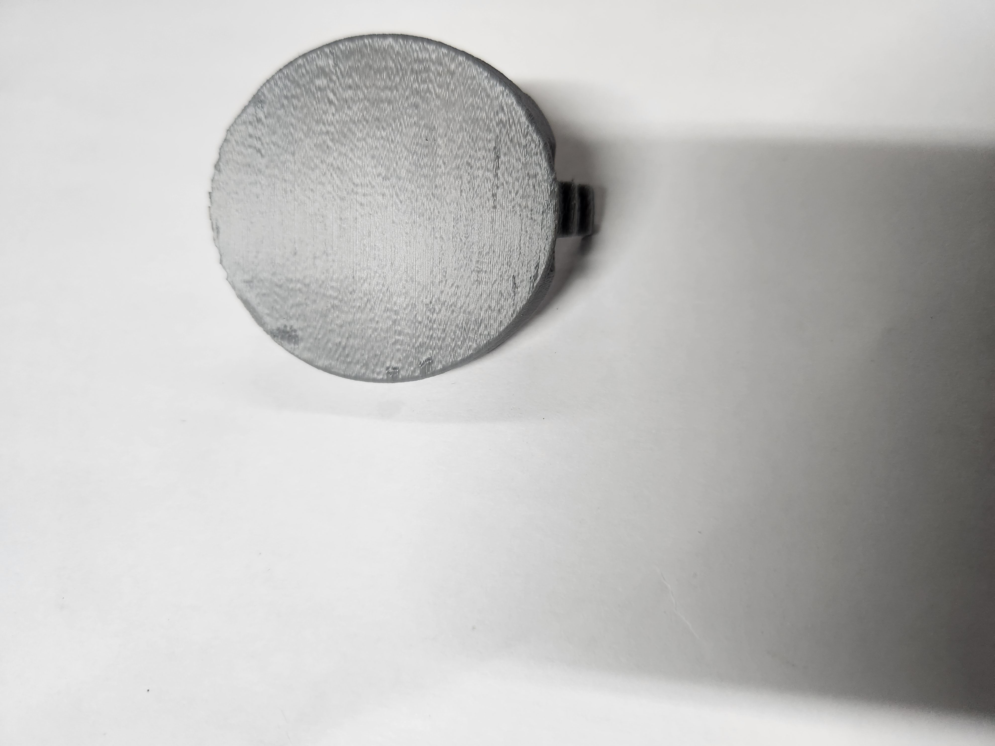 Toyota Yaris 2007 front bumper tow cover 3D print model_1