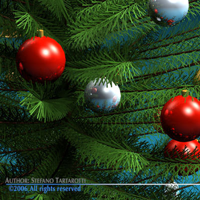 Christmas tree 3D model_5