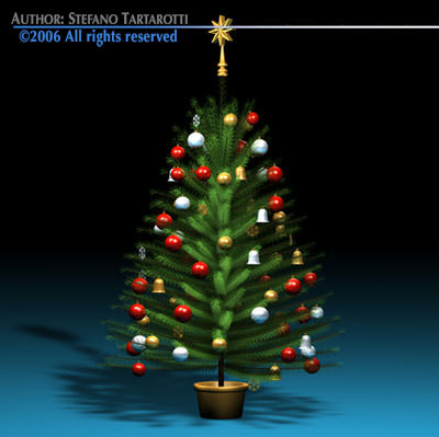 Christmas tree 3D model_3