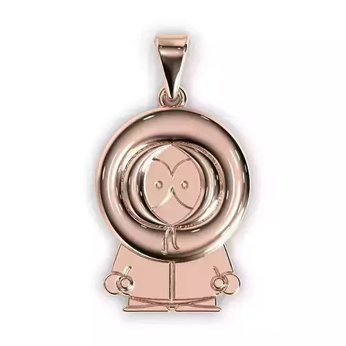 Kenny McCormick jewerly pendant 3D print model