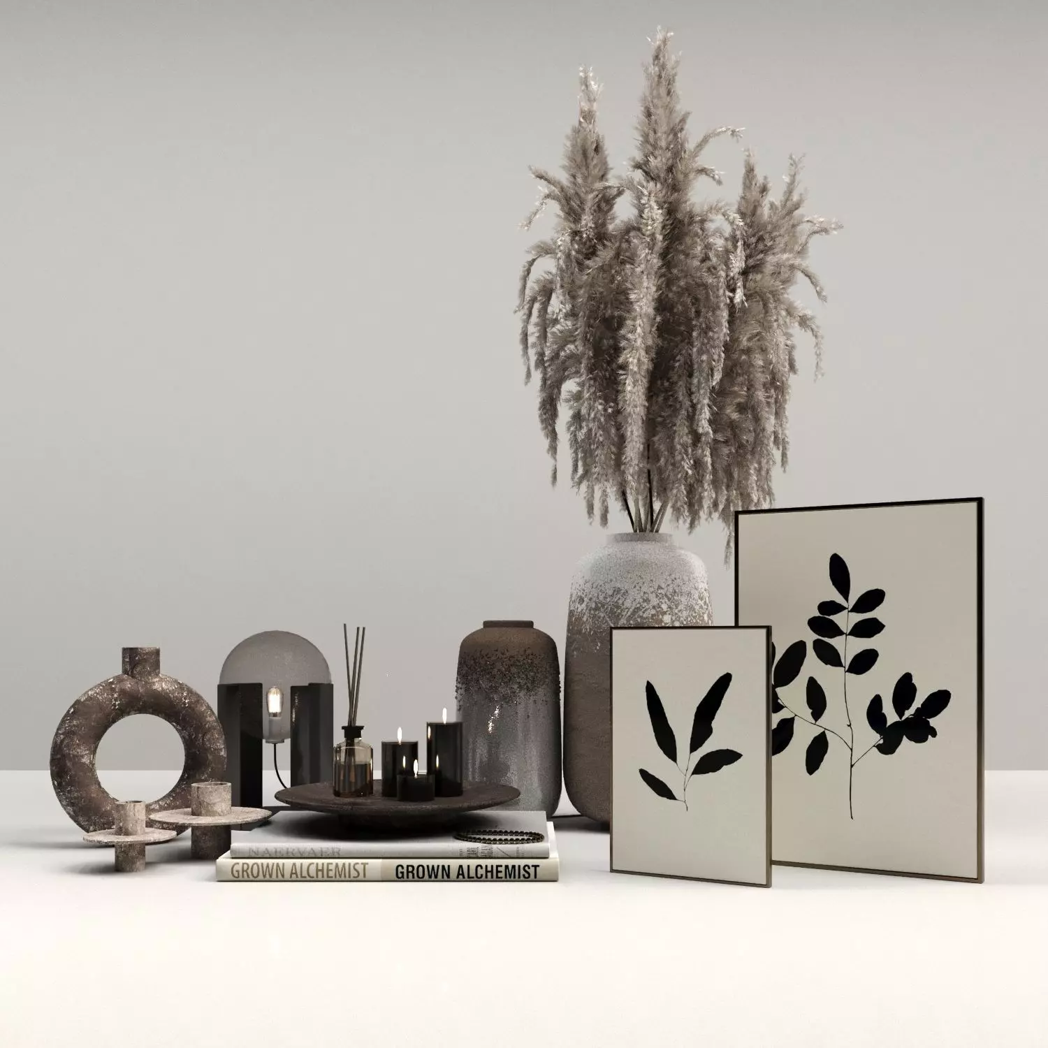 01-Decorative set 3D model_0