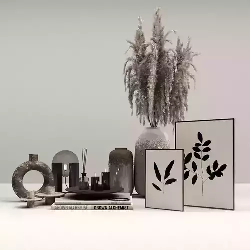 01-Decorative set 3D model
