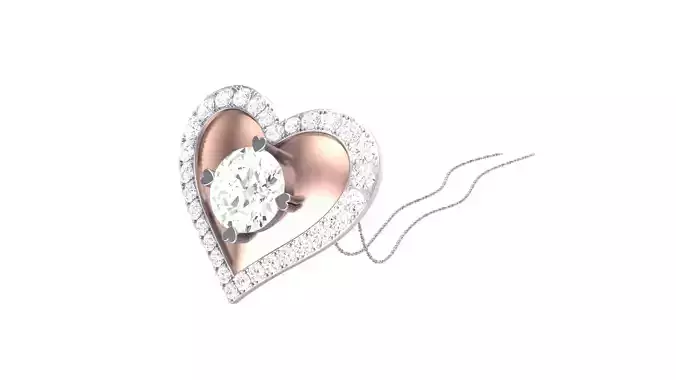 AD Heart pendant 