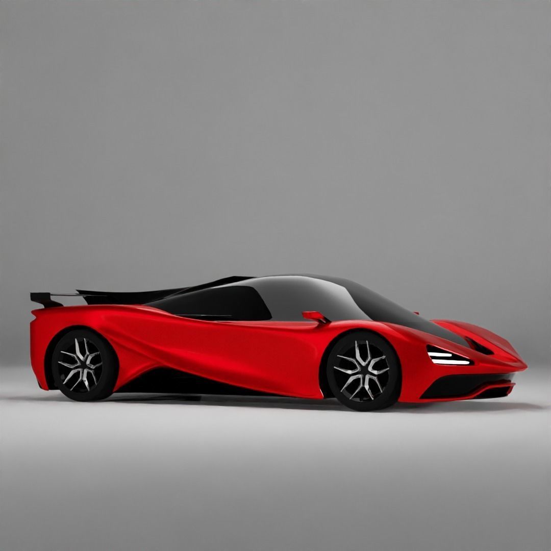 Concept Car 3D model_4