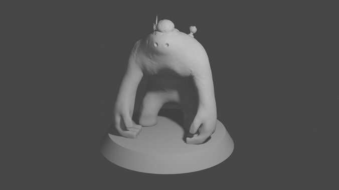 Garden golem 3D print model