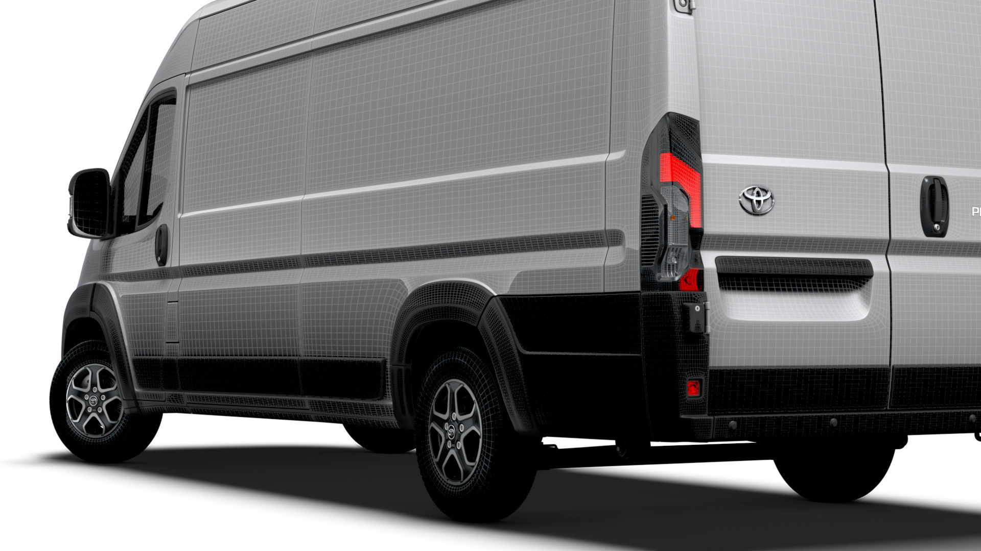 Toyota ProAce Max Electric Van L4H2 2024 3D model_14