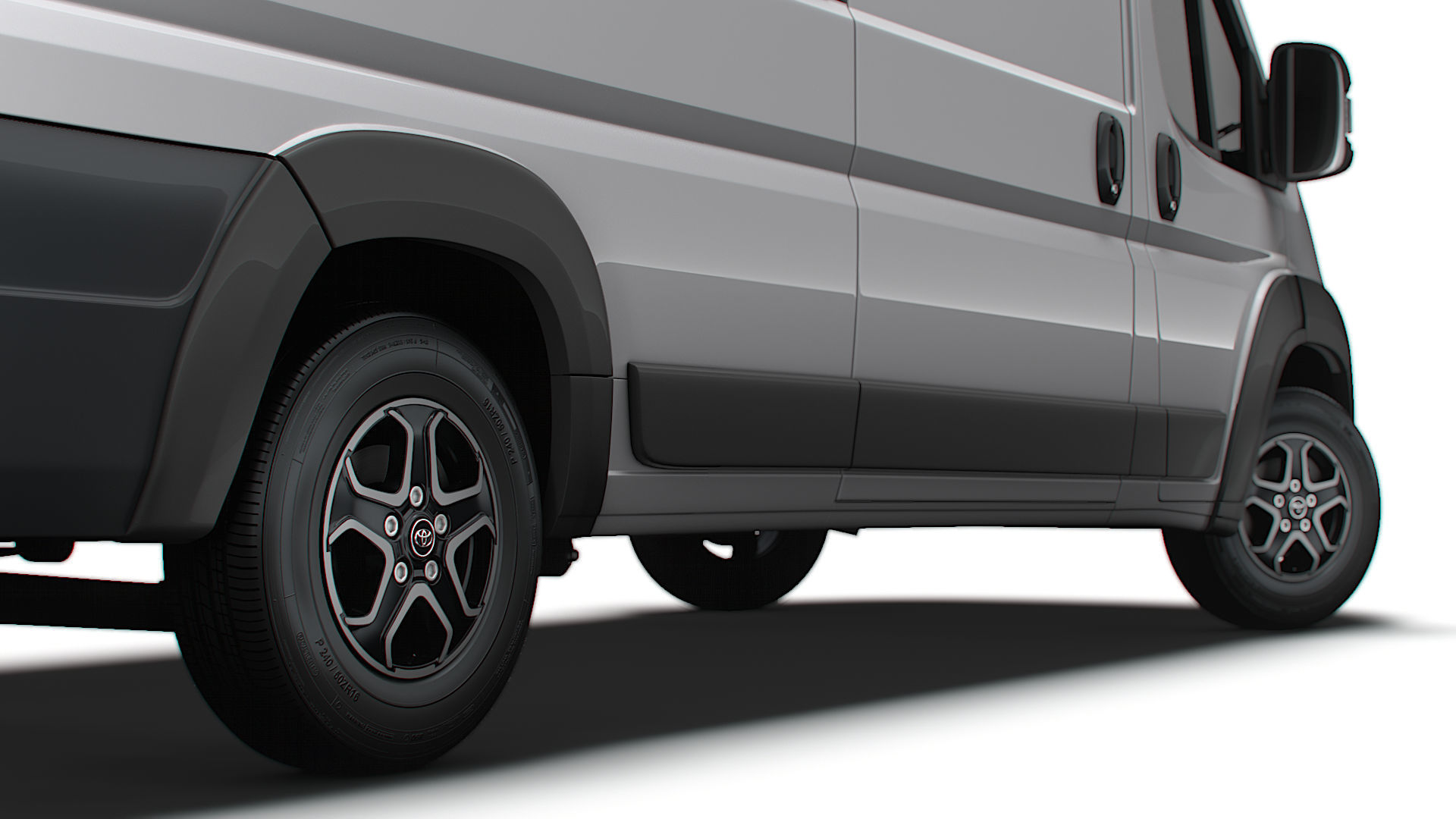 Toyota ProAce Max Electric Van L4H2 2024 3D model_10