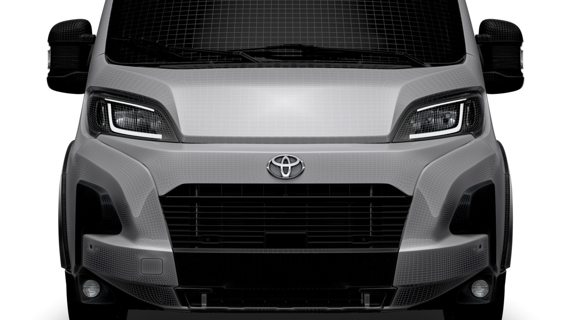 Toyota ProAce Max Electric Van L4H2 2024 3D model_19