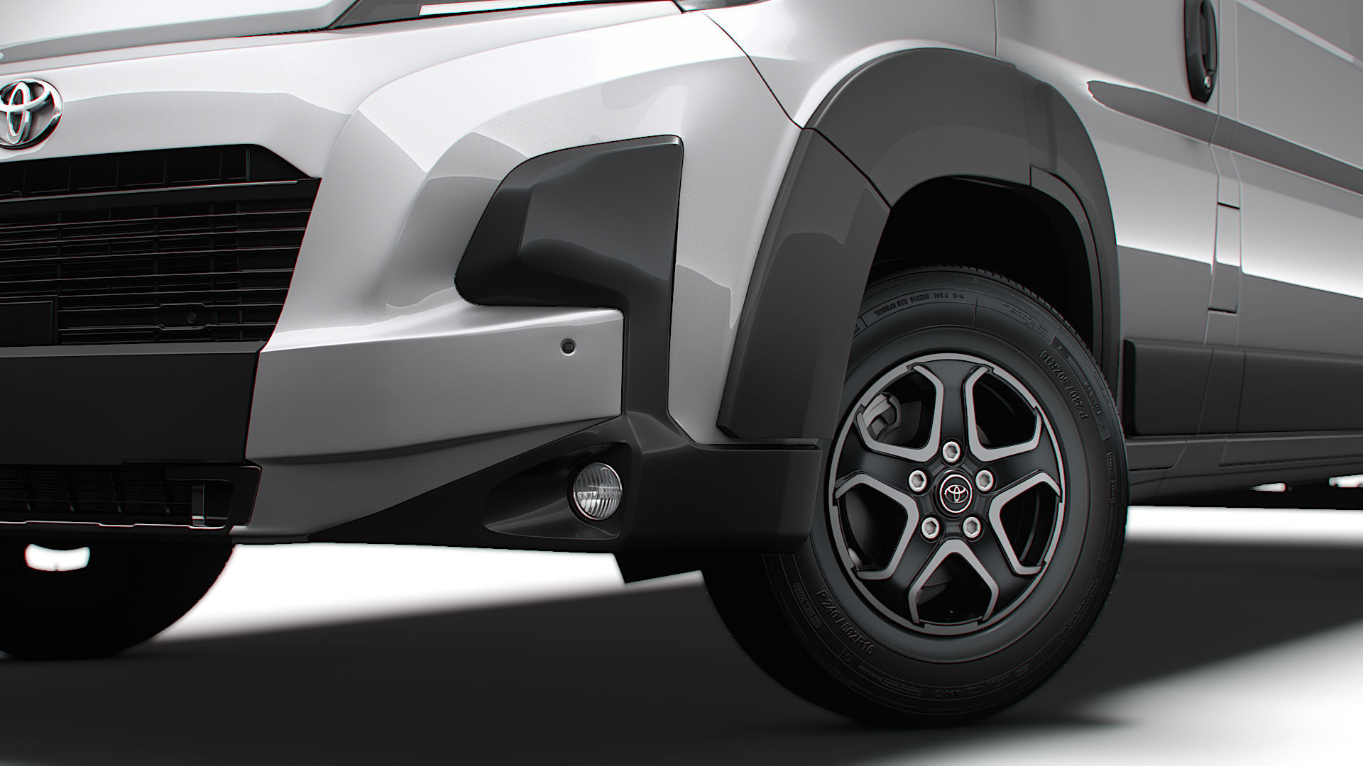 Toyota ProAce Max Electric Van L4H2 2024 3D model_3