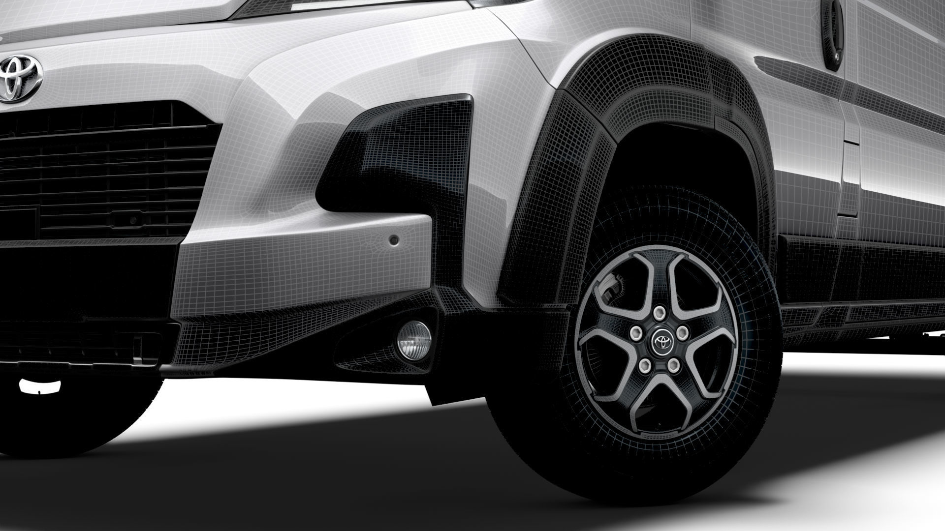 Toyota ProAce Max Electric Van L4H2 2024 3D model_15