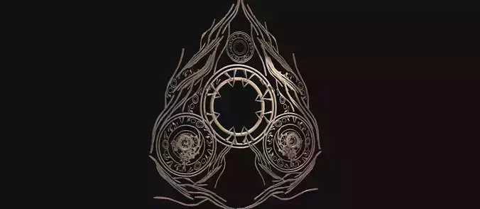 Steampunk Timeline pattern  3D model