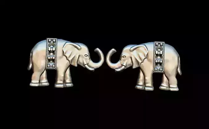 Elephant  earring