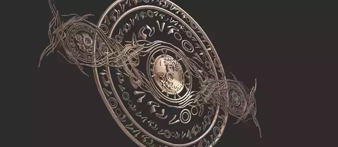 DR Strange influenced Time device pattern 1  3D model