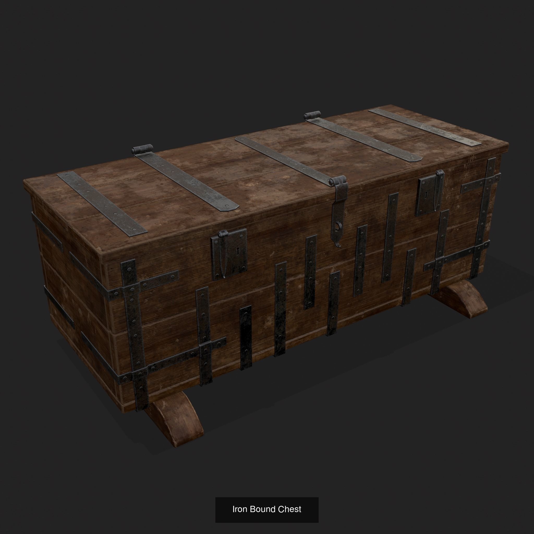 Medieval Prop Mix Twelve  3D Model Collection_6
