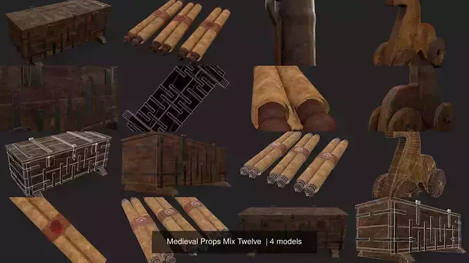 Medieval Prop Mix Twelve 