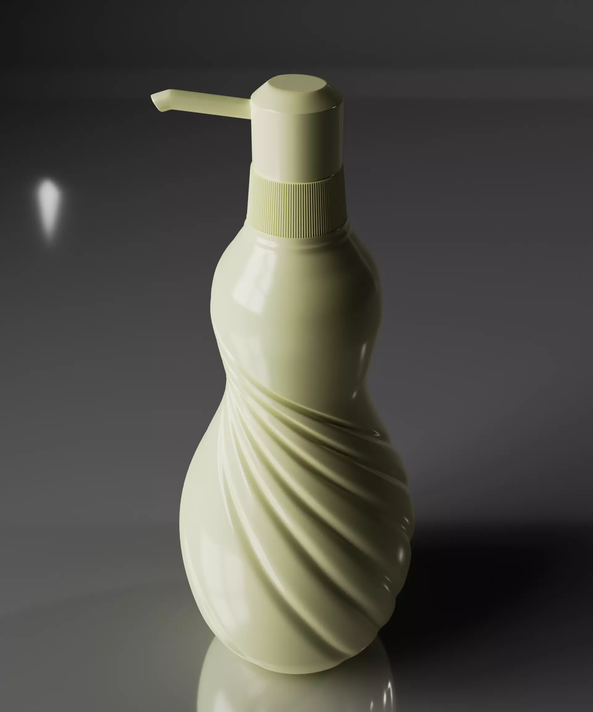Shampo bottle 3D model_0