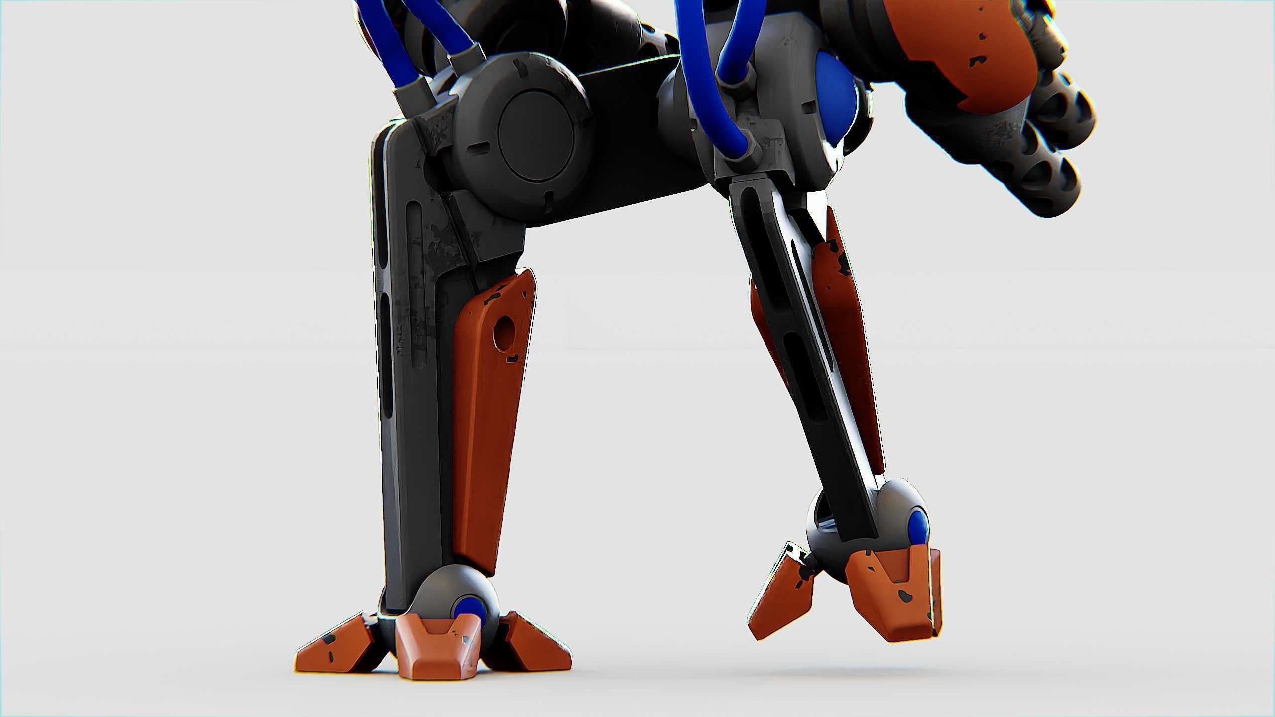 BATTLE DROID TORROUS Rigged for Unreal Engine - Unity - MIXAMO 3D model_24
