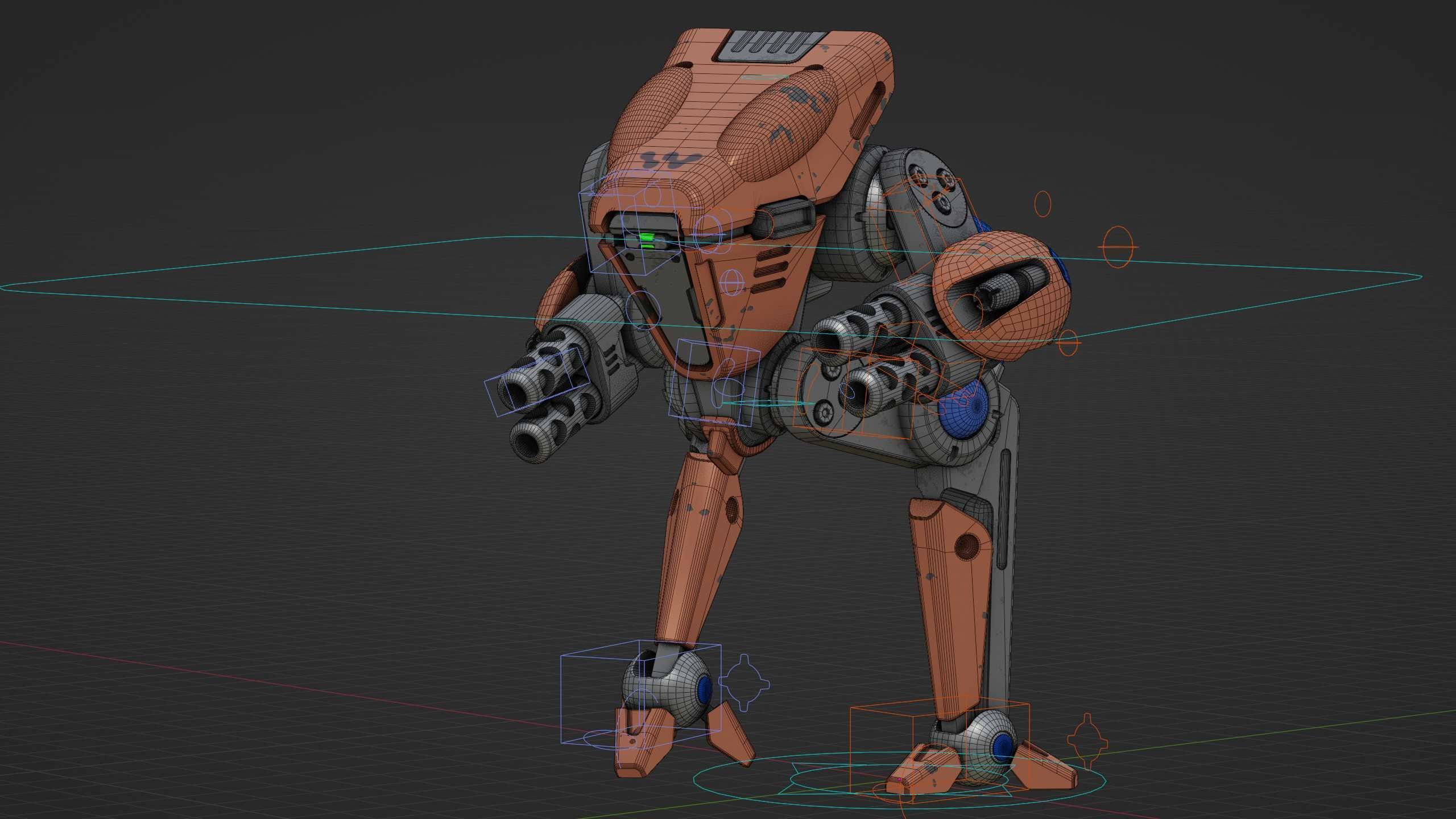 BATTLE DROID TORROUS Rigged for Unreal Engine - Unity - MIXAMO 3D model_37