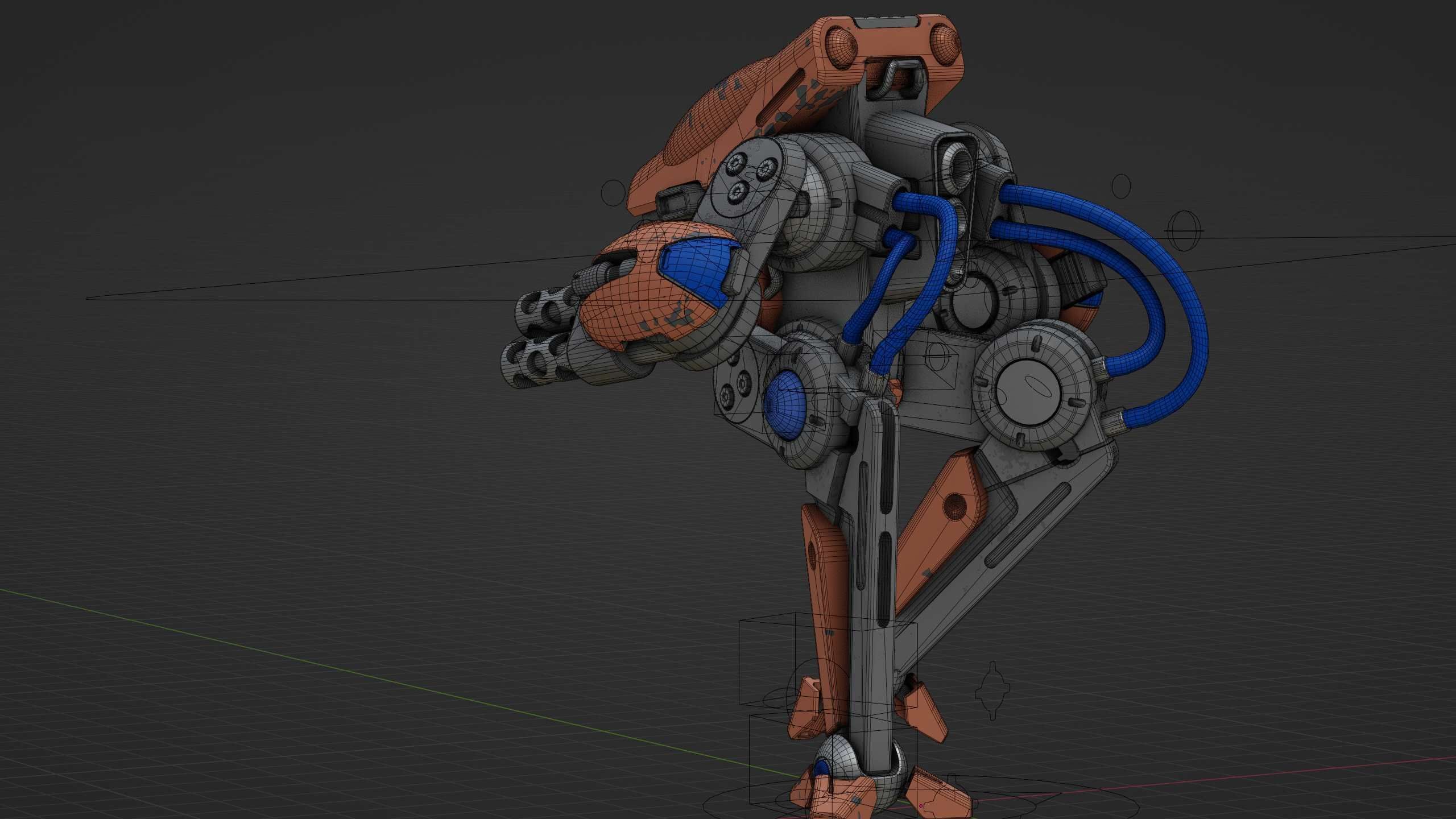 BATTLE DROID TORROUS Rigged for Unreal Engine - Unity - MIXAMO 3D model_38