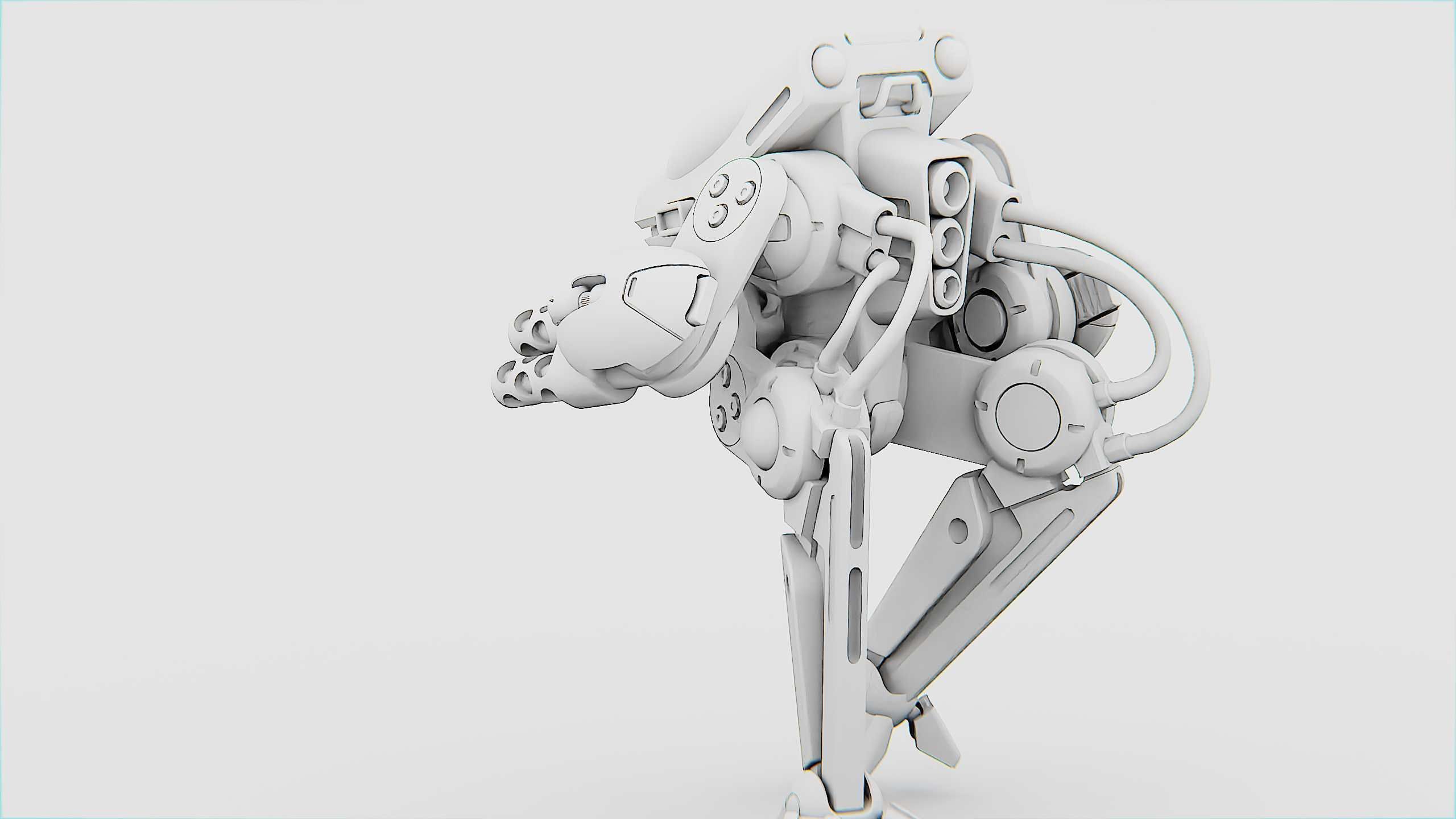 BATTLE DROID TORROUS Rigged for Unreal Engine - Unity - MIXAMO 3D model_33