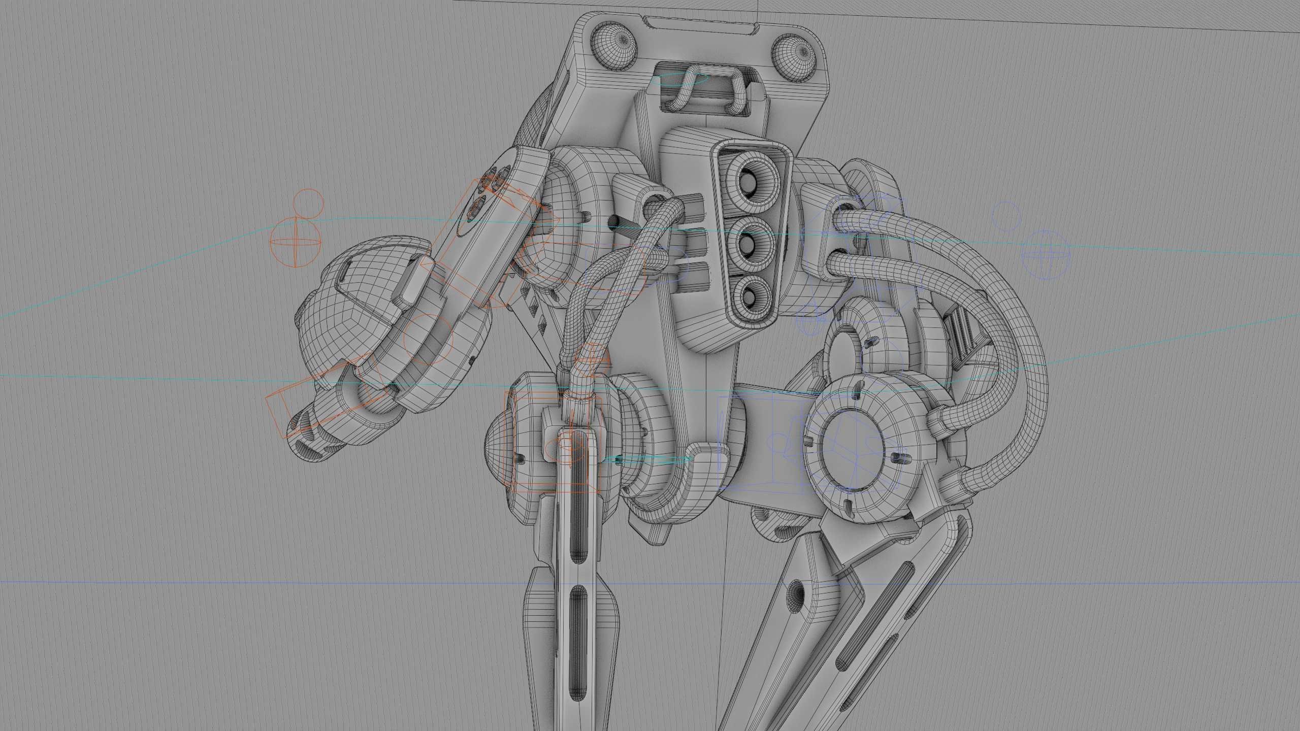 BATTLE DROID TORROUS Rigged for Unreal Engine - Unity - MIXAMO 3D model_41