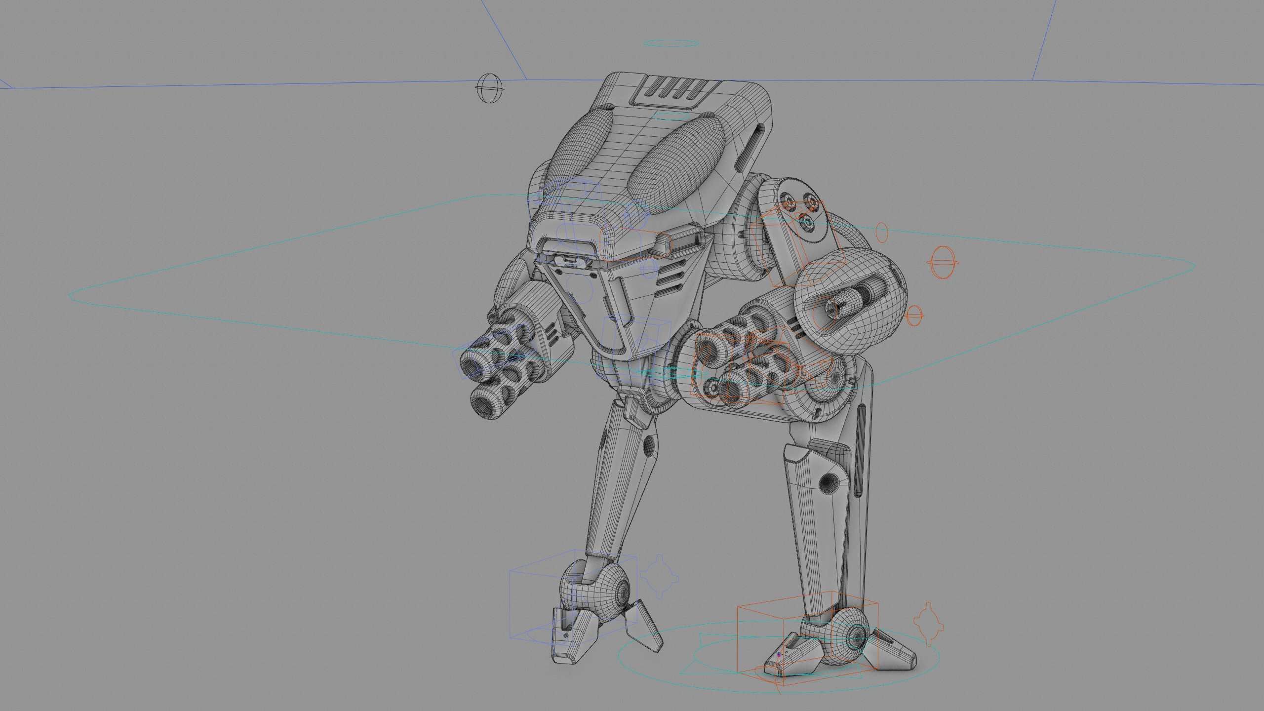 BATTLE DROID TORROUS Rigged for Unreal Engine - Unity - MIXAMO 3D model_40