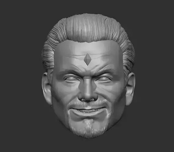 Mr Sinister Anthony Starr Headsculpt for Action Figures 3D print model