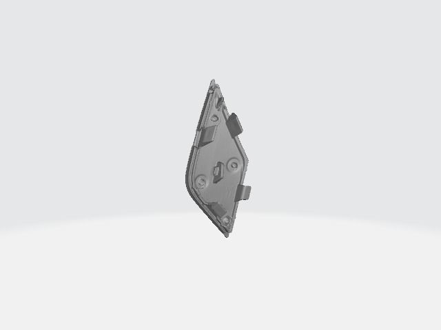 Haval Jolion Rear Bumper tow cover 3D print model_4