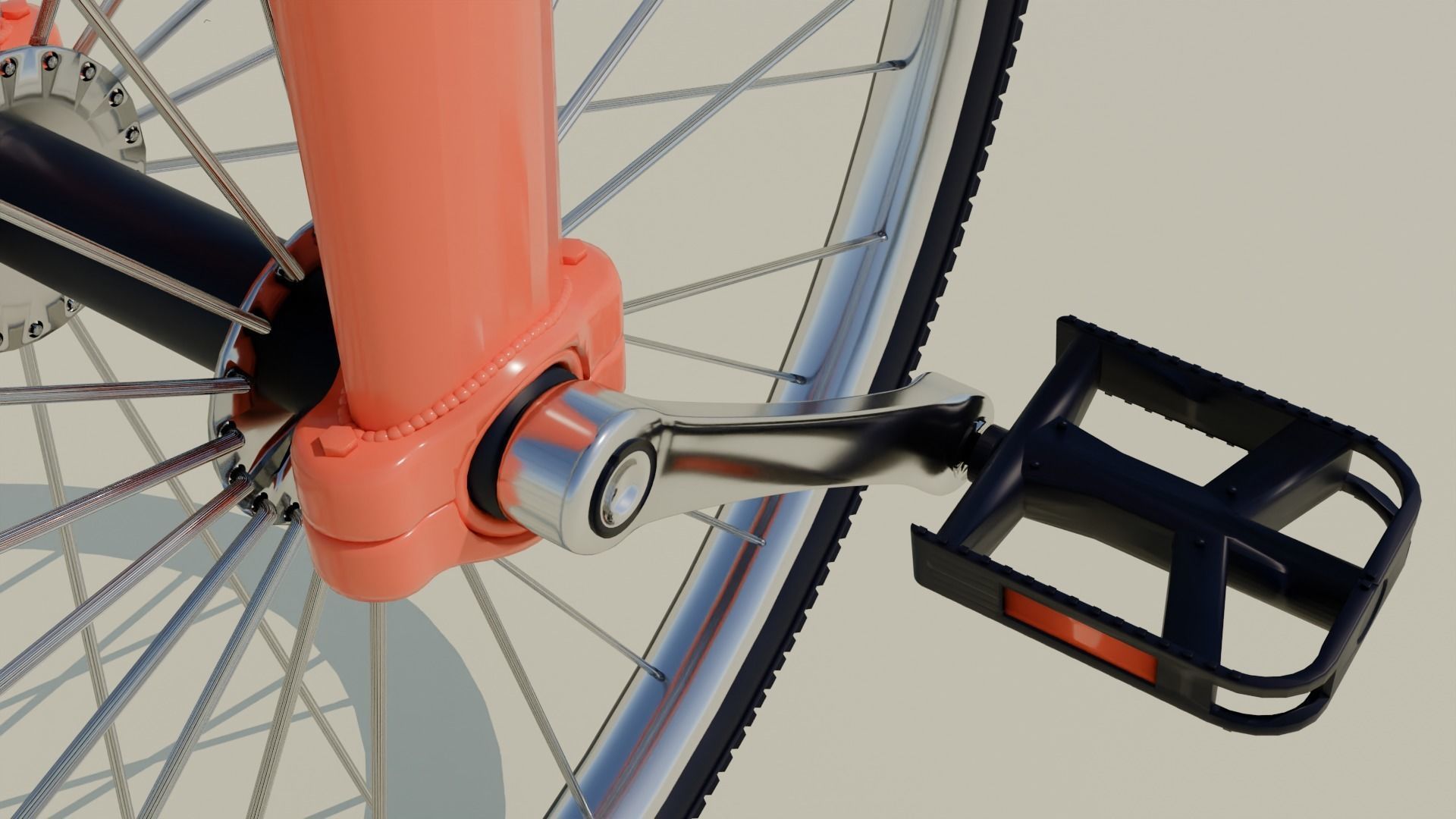 Vehicle Bicycle 3D Model 3D model_4